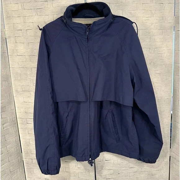 Vintage 80s Eddie Bauer Goretex Jacket Blue Large - Picture 1 of 10